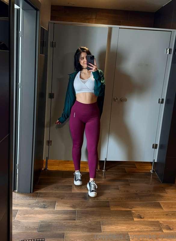 Gym time! <3I know that you prefer nylon content but I hope ..
