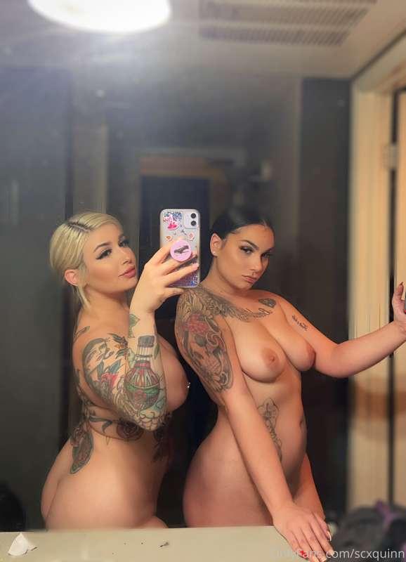 Are we your favs? 🥰💦😈 @tattedbrandii