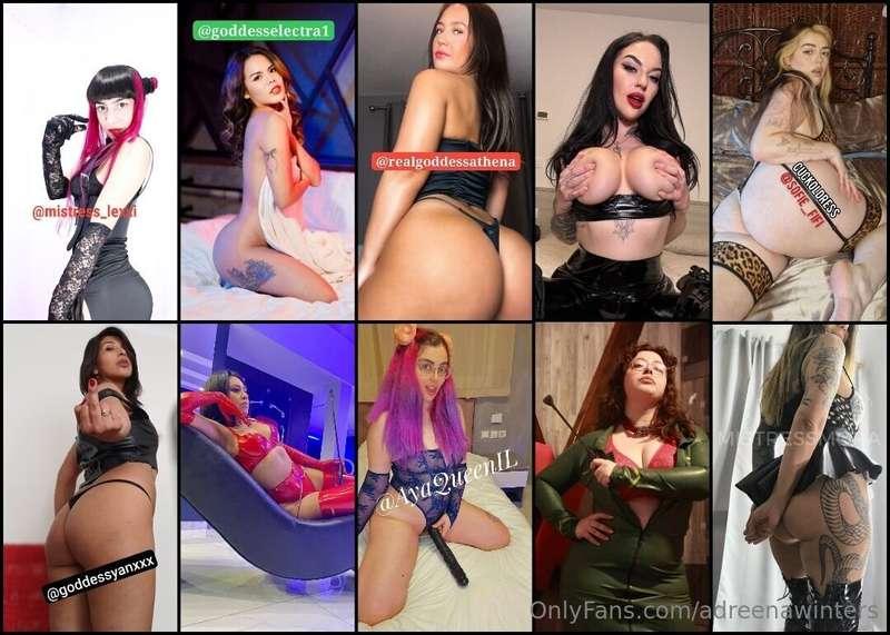 😈 TOP FEMDOM QUEENS - SUB & SERVE THEM NOW! 😈 6h #advert@mis..