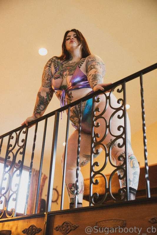 how is the view down there? 😏