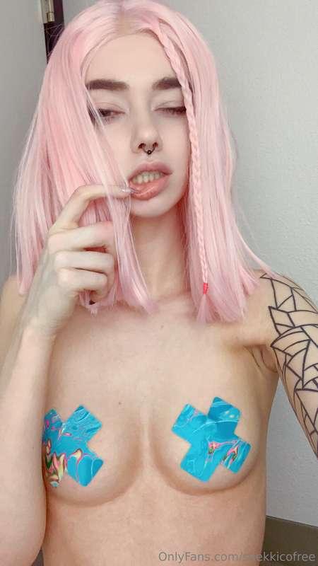 Some cute blue pasties :3