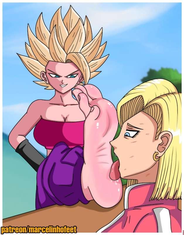 Caulifla and 18 Feet