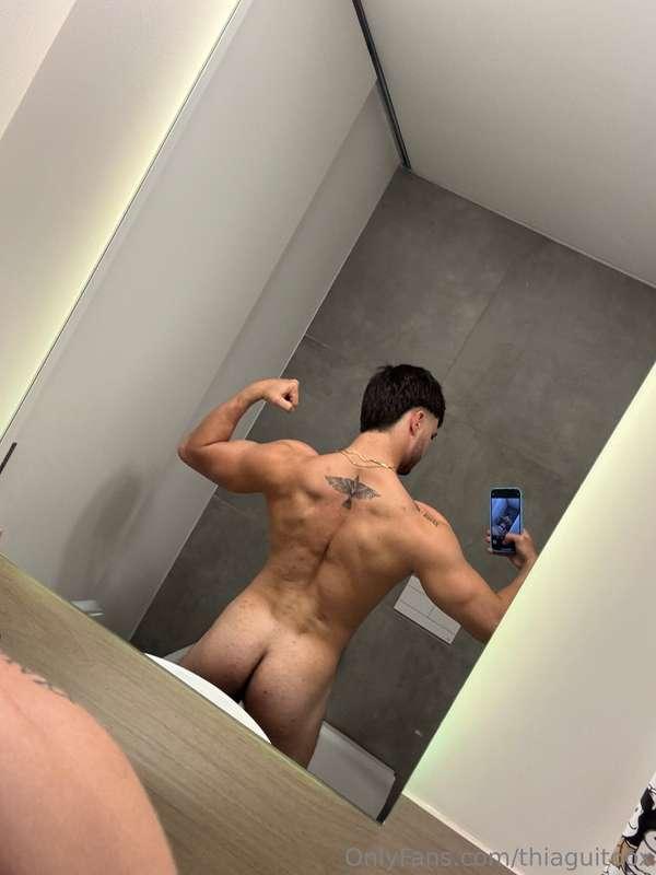 After the gym I get really hard and I don't know how to cont..