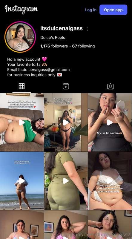 Follow my new one pls 🫶🏼🩷