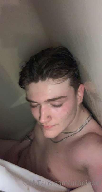 Post workout bath :)