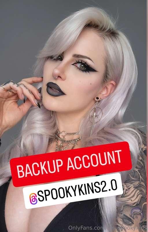 Hey guys! my main IG got disabled so I started a second one ..