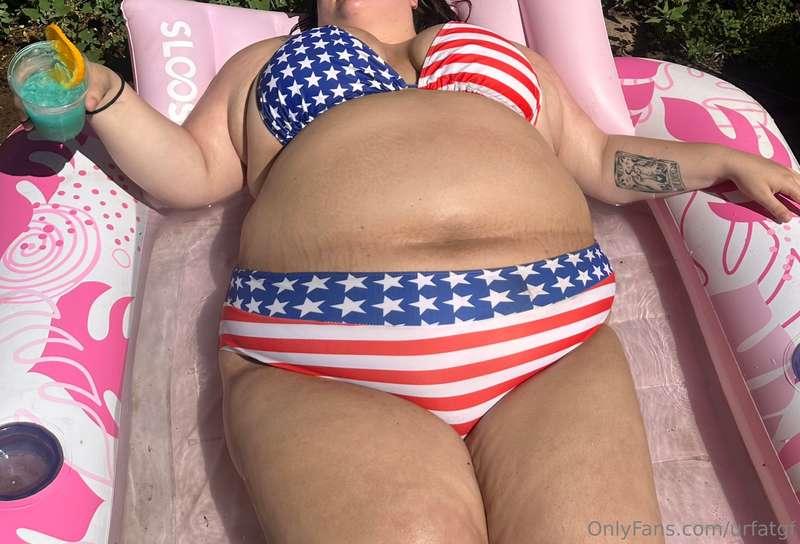 happy 4th from your favorite fat girl