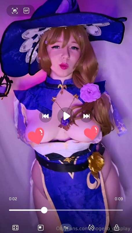 ⚠️or free on F@nsly at Mogeko_cosplay_spicy ⚠️