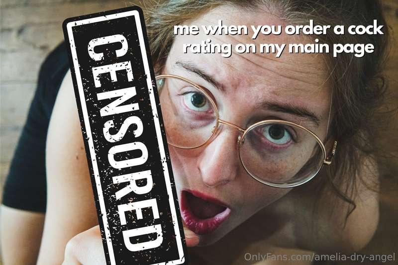 my sincere reaction when you order a cock rating on https://..