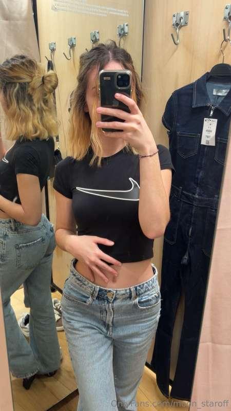 I can't wait to try have sex in a fitting room... 🤤