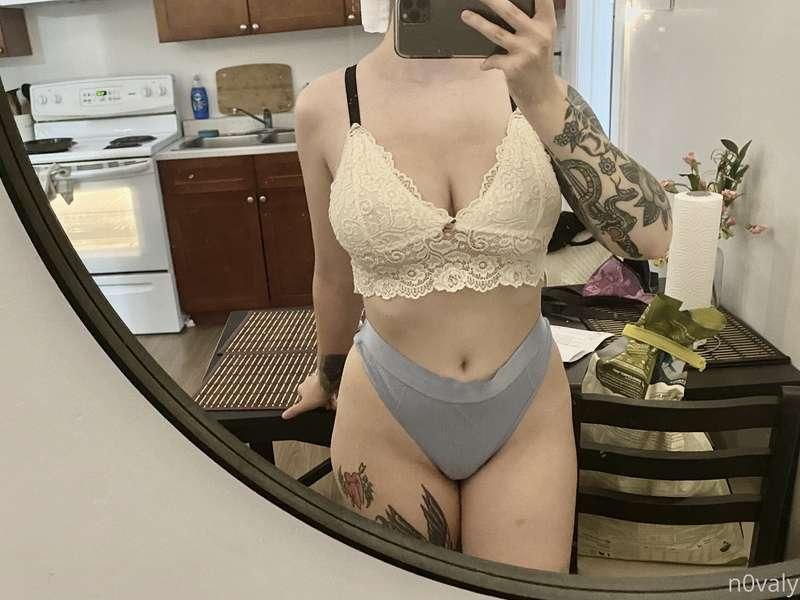I never realized how CUTE this top and these panties are tog..