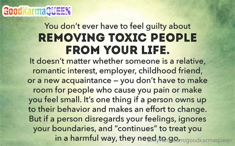 I 💯% agree. 

My life was jam-packed with toxic people, most..