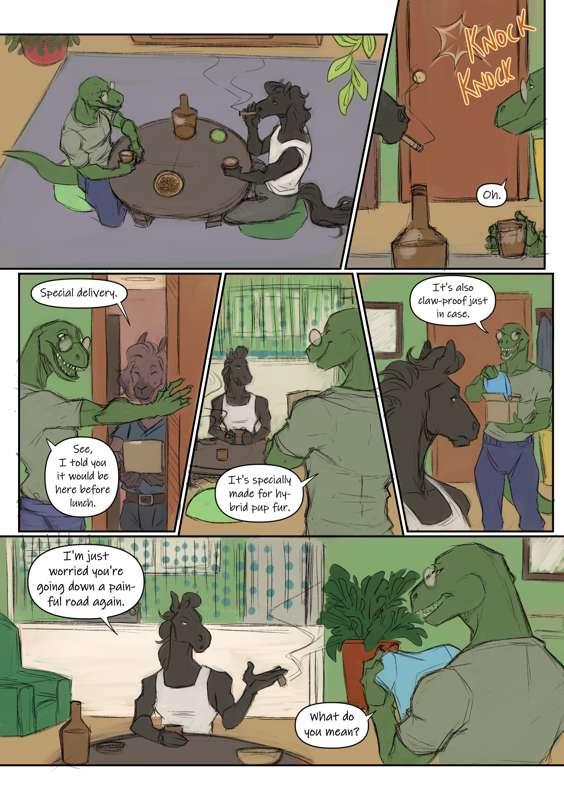 Special Delivery - YafyaGosha Casting Call Comic