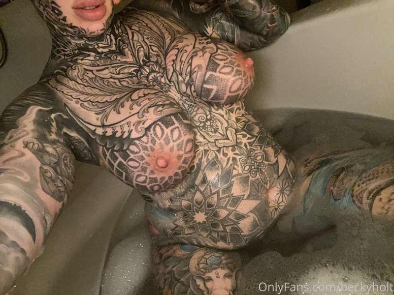 Bath time was amazing