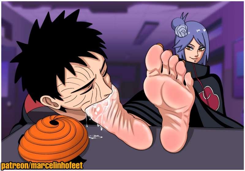 Konan Foot Gagging
