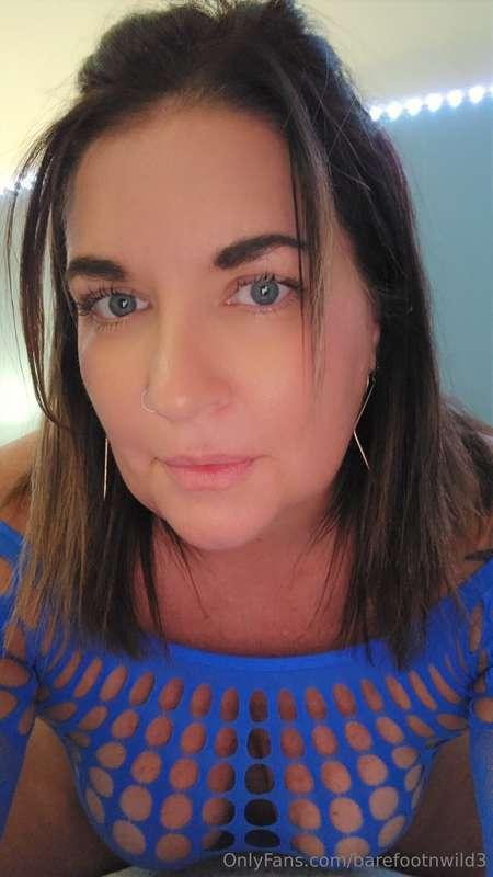 Love this blue on me!!!!