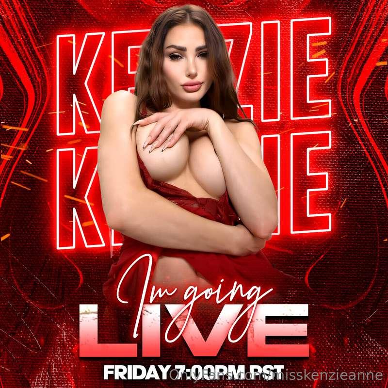  💞🔴 I'M GOING LIVE 📺💋 𝗧𝗢𝗡𝗜𝗚𝗛𝗧 @ 𝟳 𝗣𝗠 𝗣𝗦𝗧 ⏰Join me as I give ..