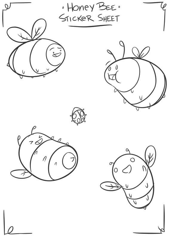 WIP - STICKER SHEETS!