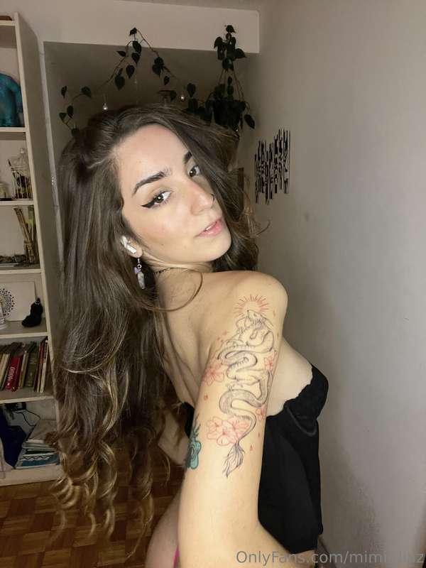 Your snake devouring my flower! 👅💦💦 Maybe that's what my tat..