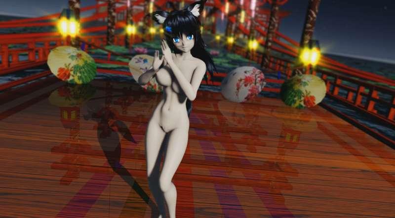 FullHD 【MMD R-18】Apple Pie - Hibiki Saiba