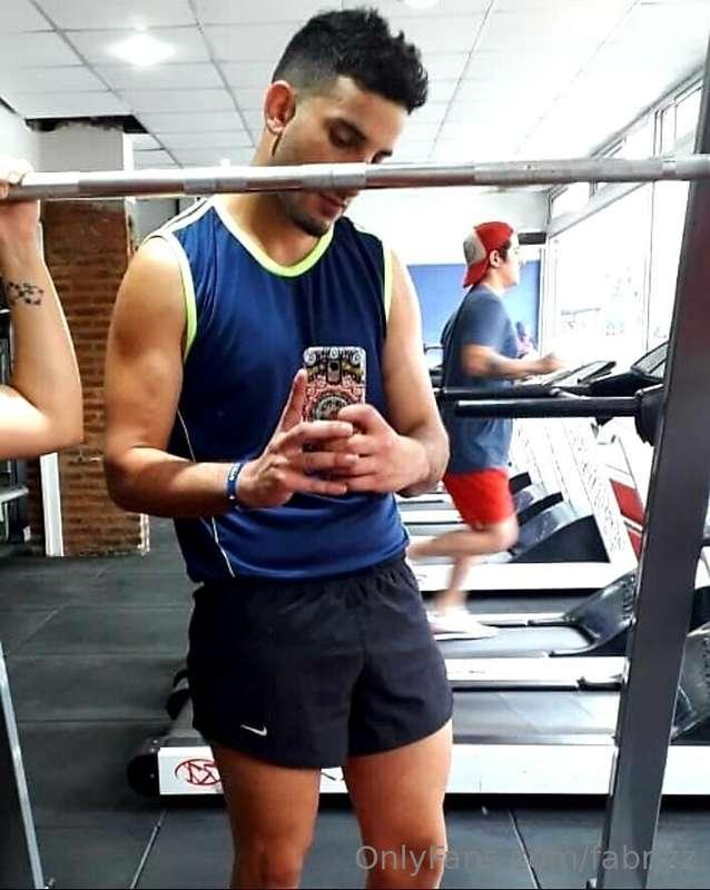 after a hard workout 🥵 I need a shower😈🥰