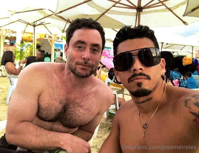 with this daddy on the beach  @josemeireles