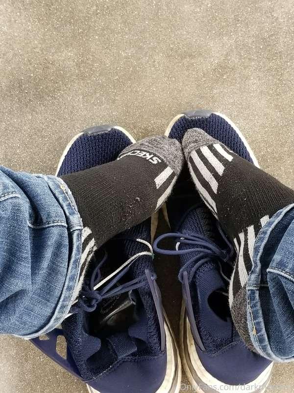 Don't you wish you were under the table sniffing my feet whi..