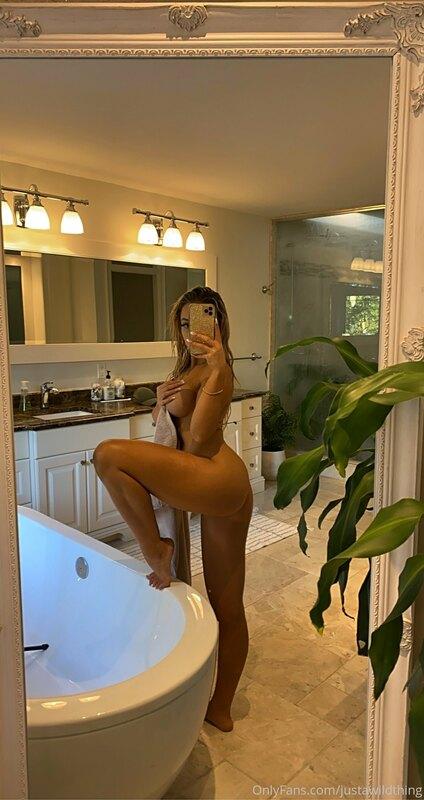 you come home from work and see me like this in your bathroo..