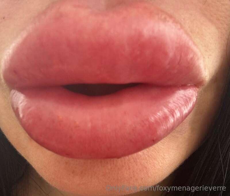New lips 👄 👄 Video coming soon.