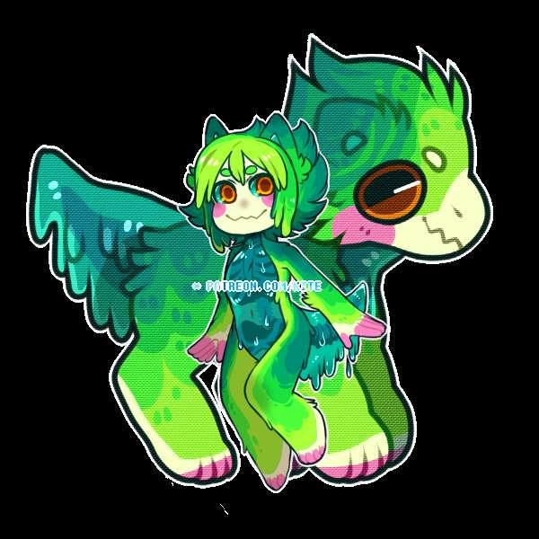 New Design Tier ; Goopy Monster - Freckles