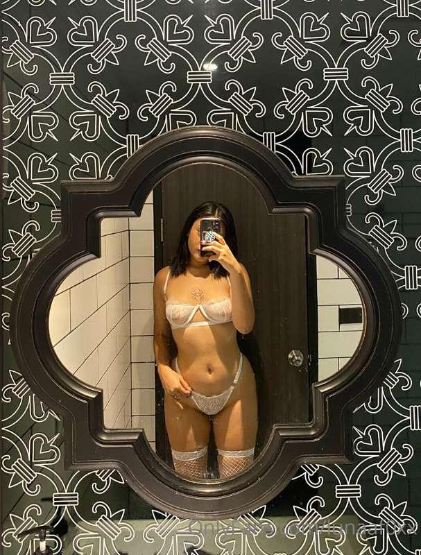 Would you prefer me in lingerie or fully naked when I come o..