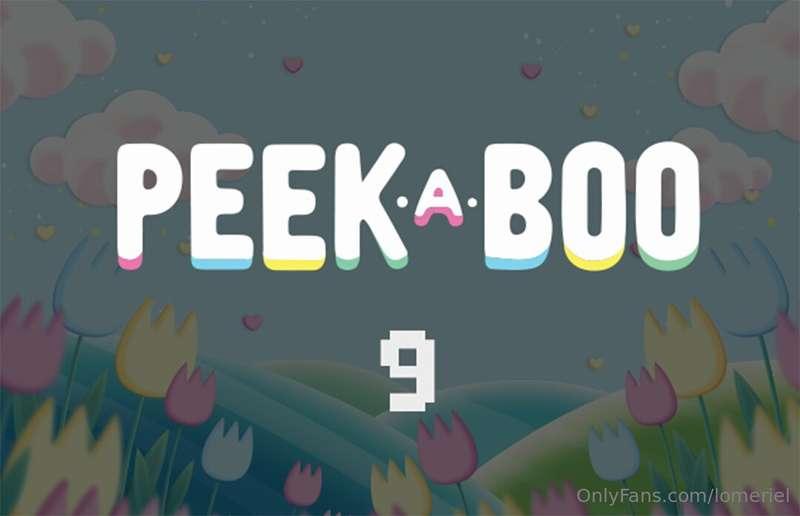 peek-a-boo day 9Rules:https://onlyfans.com/1382955156/lomeri..