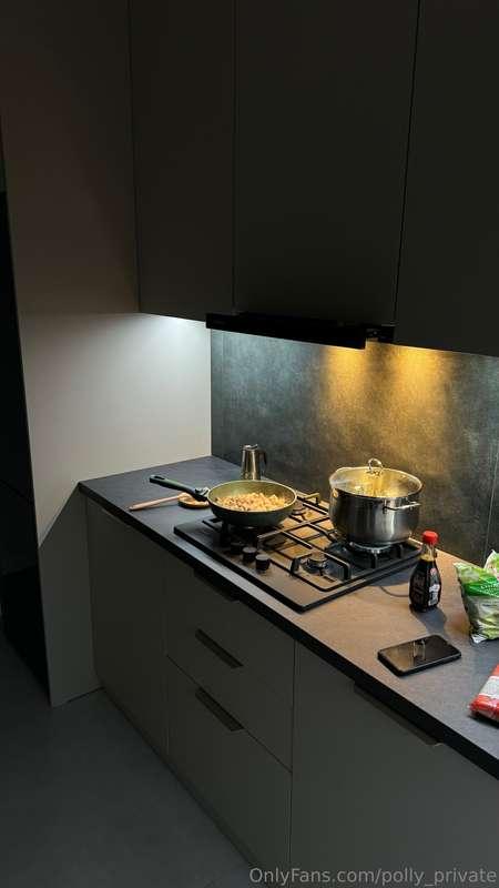 Do you think I should be in the kitchen all day today or do ..