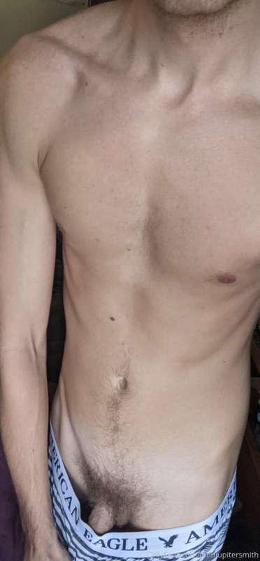 You want me to pull my boxers down? Okay lol