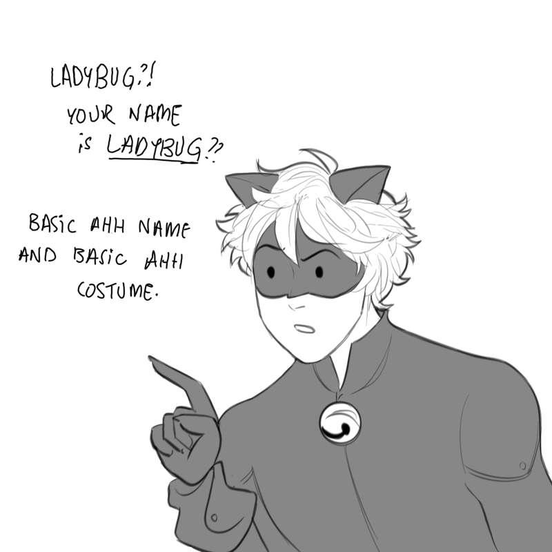 ladynoir first meeting- crack comic honestly
