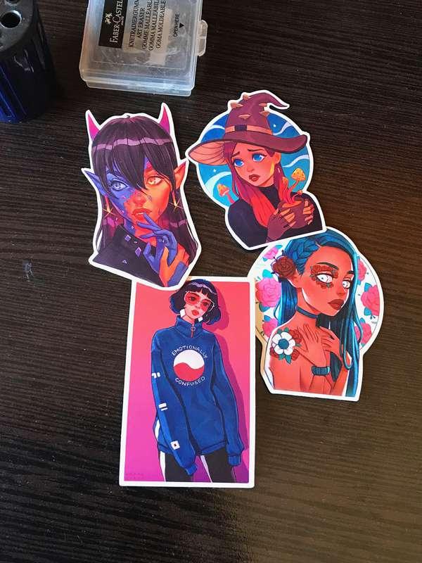  FREE STICKERS FOR EVERY PATRON