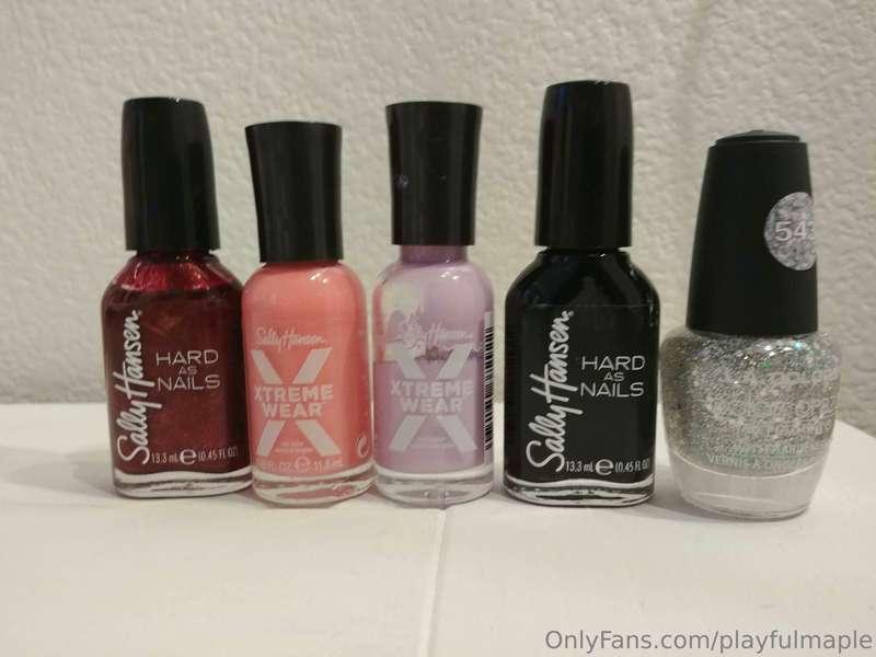 what color should I paint my nails next? :)