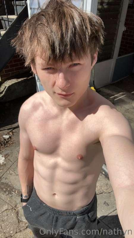 Can’t wait to walk around shirtless in the summer