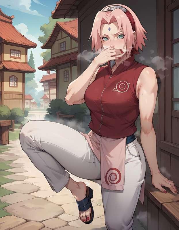 NARUTO | Sakura Haruno NSFW