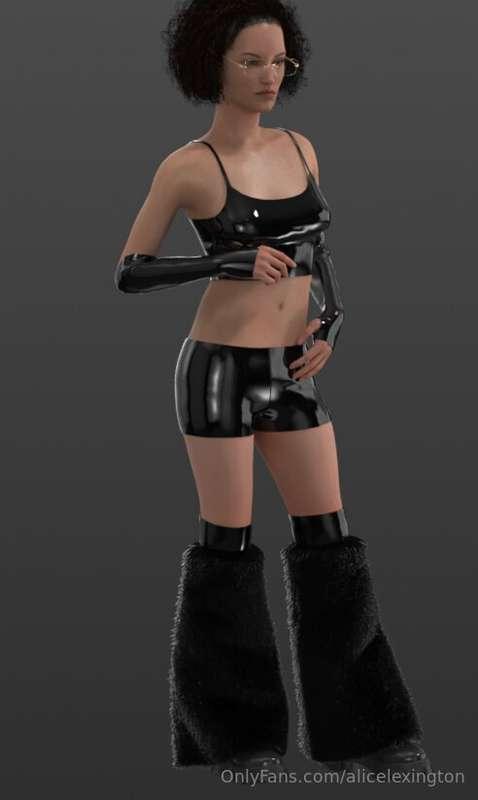 Trying to figure out 3D-rendered fashion designing. 