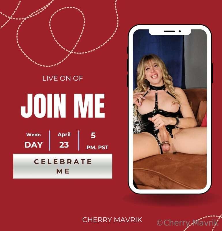 Show me some love and see me live! 💋SAVE THE DATE 📅