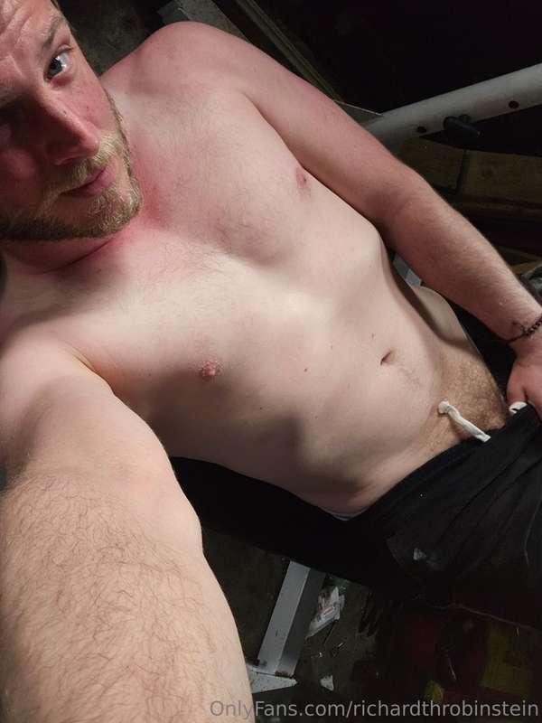 All sweaty today.......Lick me clean?
