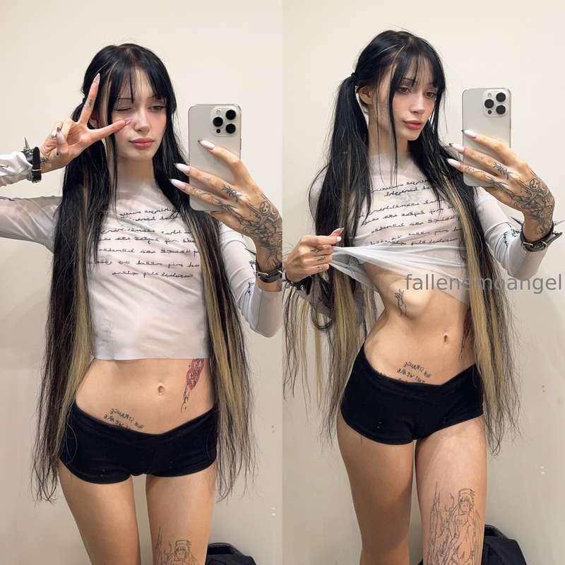 I have done the irreparable// I cut my bangs again, I'm a li..