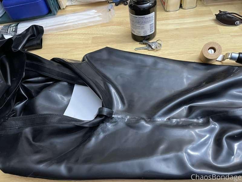 Not a sexy post but I finally fixed my catsuit! Oh man it’s ..