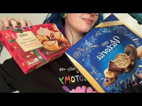 📣 EARLY ACCESS 📣 ASMR Eating Mince Pies & Biscuits 🥧🍪