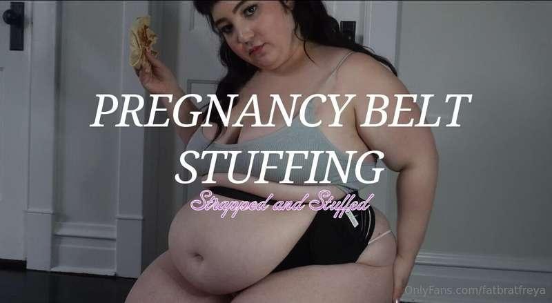 Pregnancy Belt Stuffing: Strapped and StuffedTbh, this is tr..