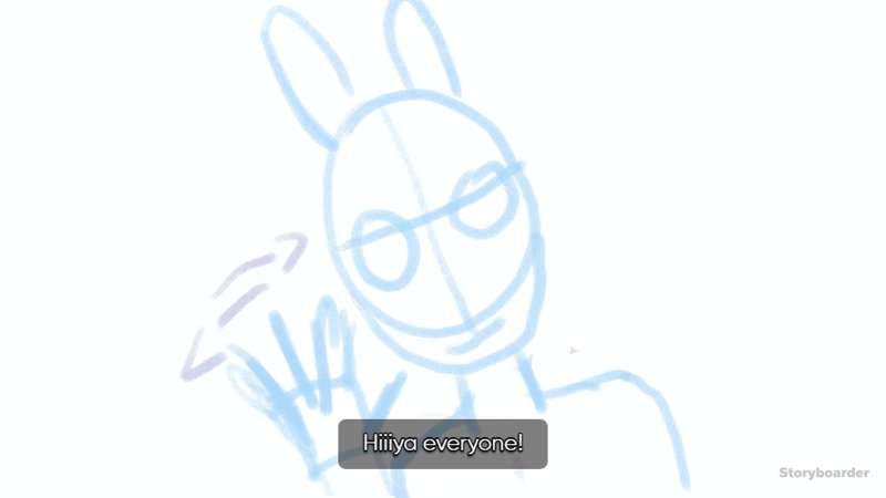 Next Bunny animation storyboard!