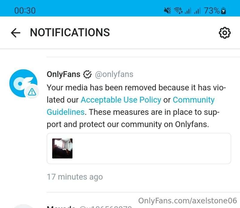 Great now my stream video got removed even before i even had..