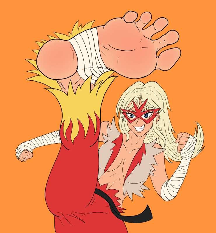 Blaze woman (colors)