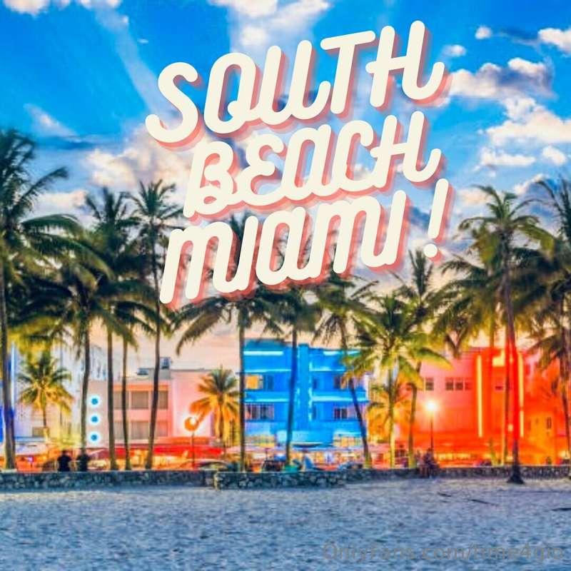 Shooting Nov.7th - Nov.13th in MIAMI!